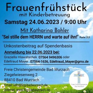 Frauenfrühstück FCG Bad Wurzach 24.06.2023